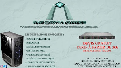 Informa Gates, Service de Support Informatique au Luc