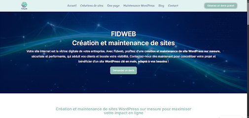 Fidweb Support Et Services Informatiques à Brignac-la-Plaine