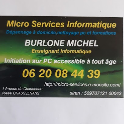 Micro It Services, Service de Support Informatique à Poligny