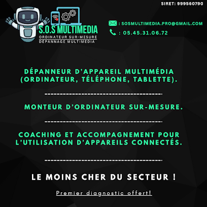 S.o.s Multimédia, Support Et Services Informatiques à Nieuil