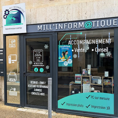 Mill'inform@Tique, Magasin D'informatique au Blanc