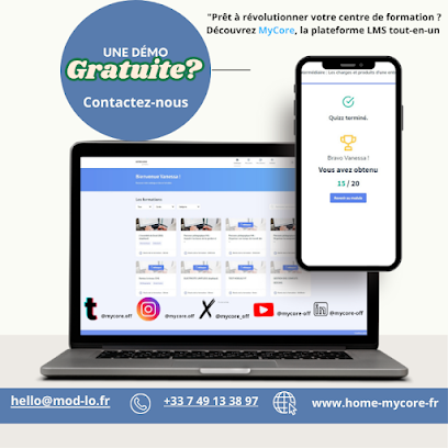 Mycore Learning Management System Support Et Services Informatiques à Périgny