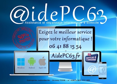 AidePC63, Service de Support Informatique à Pont-du-Château