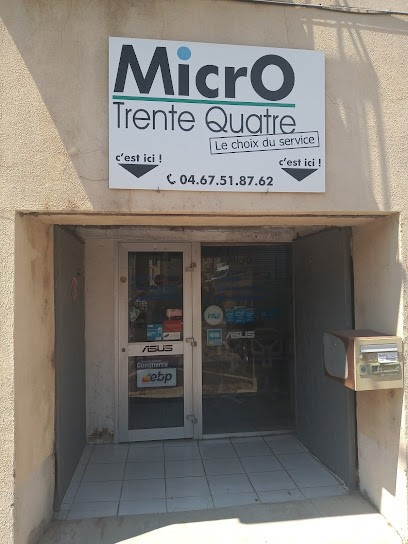 Micro trente quatre, Service de Support Informatique à Bouzigues