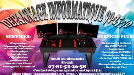 Princet.j Dépannage Informatique 90-25-70, Service de Réparation Informatique à Belfort