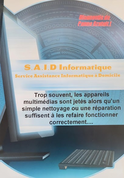 S.A.I.D INFORMATIQUE (Service Assistance Informatique à Domicile), Service de Support Informatique à Châteauroux