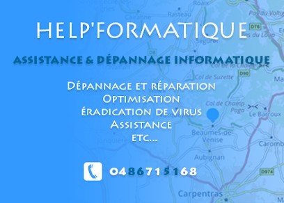 Help'Formatique, Service de Support Informatique à Beaumes-de-Venise