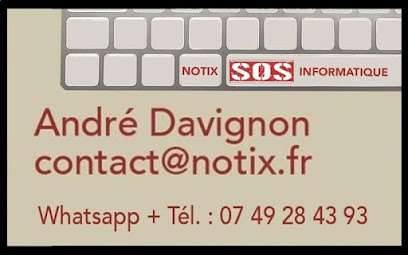 Notix Informatique Support Et Services Informatiques à Argy