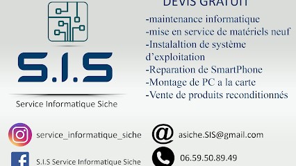S.I.S Service Informatique Siche, Service de Support Informatique à Plouvien