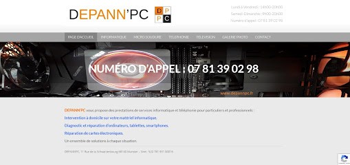 DEPANN'PC, Service de Support Informatique à Munster