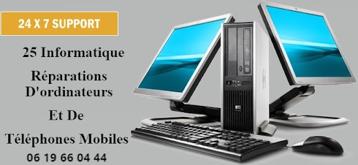 25 Informatique, Service de Support Informatique à Baume-les-Dames