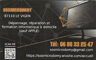 SOSMICRODOMY LE VIGEN, Service de Support Informatique au Vigen