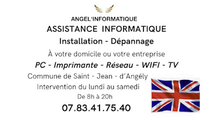 Angel'informatique Support Et Services Informatiques à Saint-Jean-d'Angély