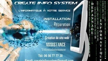 Cre@teInfoSystem, Service de Réparation Informatique à Mourenx
