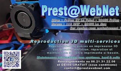 Presta WebNet, Service de Support Informatique au Muy