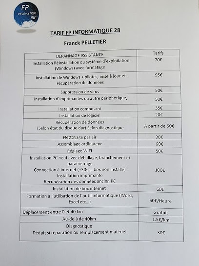 Fp Informatique 28, Service de Support Informatique à Montlandon