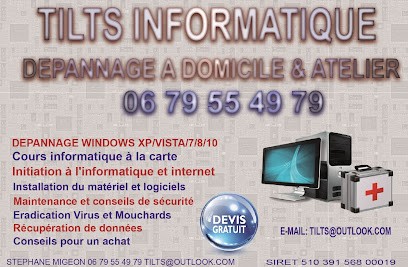 tilts informatique, Service de Support Informatique à Cosne-Cours-sur-Loire